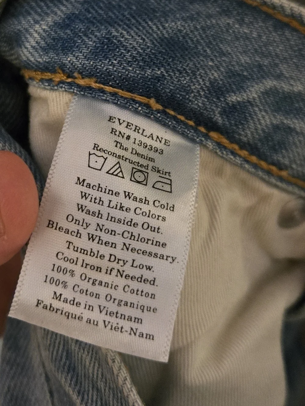 Everlane organic cotton 